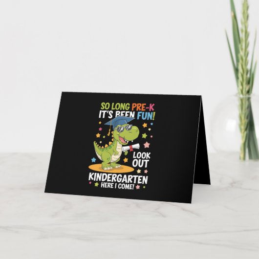 K前院幼稚園レックス サンキューカード (正面)