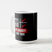 K前KINDER GARTEN 1年生？私得は コーヒーマグカップ (正面左)