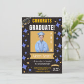 K卒業前の写真の発表 招待状 (スタンド正面)