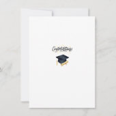 K卒業前の写真の発表 招待状 (裏面)