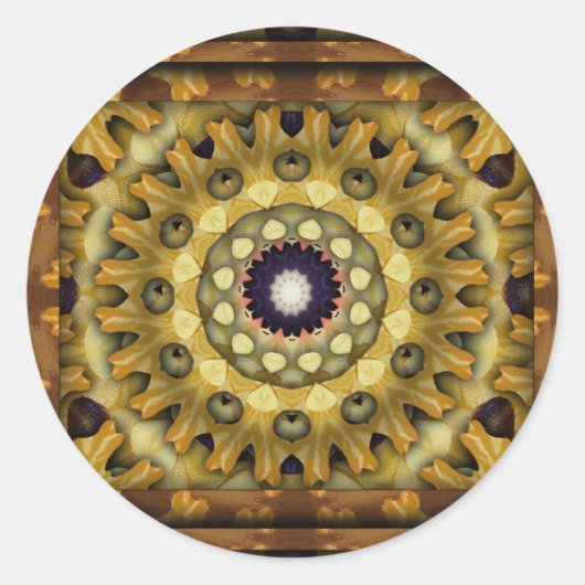 K117秋カリ ラウンドシール (正面)