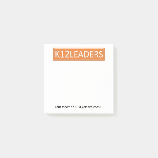 K12Leaders Post-its! ポストイット (正面)