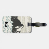 K2マウンテントラベルポスター ラゲッジタグ (裏面横)