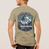 K2山遠征 , トライブレンドTシャツ (裏面)