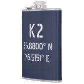 K2緯度（経度） フラスク (左)