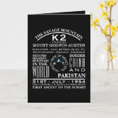 K2、山間探検情報 カード (黄色い花)