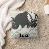 K2 登山の旅のポスター クッション (ブランケット)