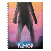 K2-18b外惑星宇宙芸術 ノートブック (正面)