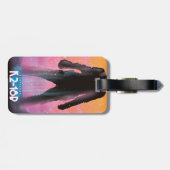 K2-18b外惑星宇宙芸術 ラゲッジタグ (裏面横)