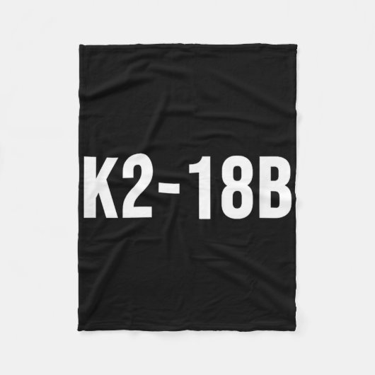 K2-18b フリースブランケット (正面)