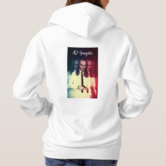 k2 gangster パーカ (裏面)