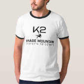 K2 savage mountain tシャツ (正面)
