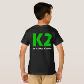 K2 Tシャツ (裏面フル)