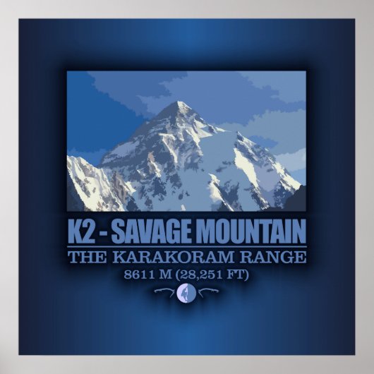 K2 -The Savage Mountain ポスター (正面)