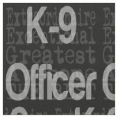 K9オフィサー・エクストラナニー ファブリック (クローズアップ)
