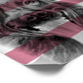 K9オランダシェパードオリジナルのアートワークのポスター ポスター (角)