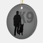 K9オーナメント セラミックオーナメント (左)