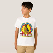 K9ジャーマンシェパードバイト Tシャツ (正面フル)
