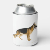 K9ジャーマンシェパード警察犬クーラーボックス 缶クーラー (缶正面)