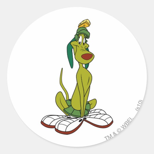 K9スマイル ラウンドシール (正面)