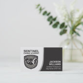 K9トレーニング – ドッグトレーナー – イヌ行動主義者 名刺 (スタンド正面)