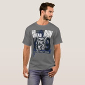 K9ドイツ羊飼い警察犬 Tシャツ (正面フル)