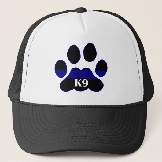 K9ブルーライン キャップ (正面)