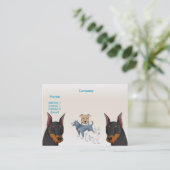 K9プロファイル名刺 名刺 (スタンド正面)