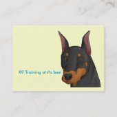 K9プロファイル名刺 名刺 (裏面)