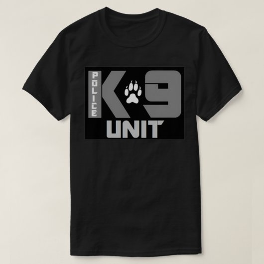 K9ユニット警察1 Tシャツ (デザイン正面)