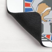 K9単位の警察のジャーマン・シェパード マウスパッド (コーナー)