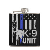 K9単位-ベルギー人Malinois フラスク (正面)