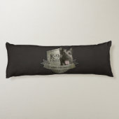 K9単位- Malinois -ベルギーの羊飼い ボディピロー (裏面)