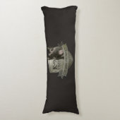 K9単位- Malinois -ベルギーの羊飼い ボディピロー (正面縦)