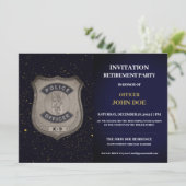 K9役員退職招待状 招待状 (スタンド正面)