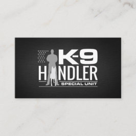 K9扱う人- K9役人K9の単位 名刺