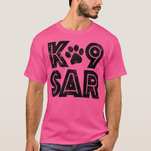 K9検索および救助SAR (6) Tシャツ