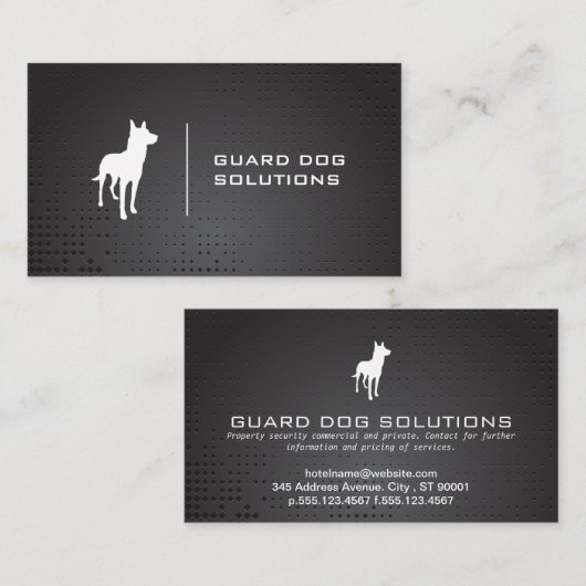 K9犬サービス 名刺 (正面/裏面)