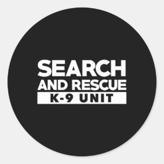 K9薄型オレンジラインサーチレスキューSar K-9チーム ラウンドシール