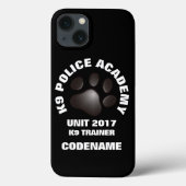 K9警察学校 Case-Mate iPhoneケース (裏面)