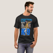 K9警察官・警察犬 Tシャツ (正面フル)