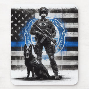 K9警察部隊 マウスパッド