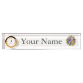 K9顎および足 デスクネームプレート (正面)