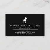 K9 | バイトマーク | グランジ 名刺 (裏面)