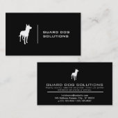 K9 | ミニマル（黒） 名刺 (正面/裏面)