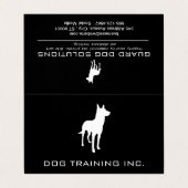 K9 | 犬訓練 名刺 (外部フラット)