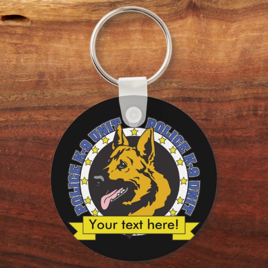 K9 German Shepherd キーホルダー (正面)