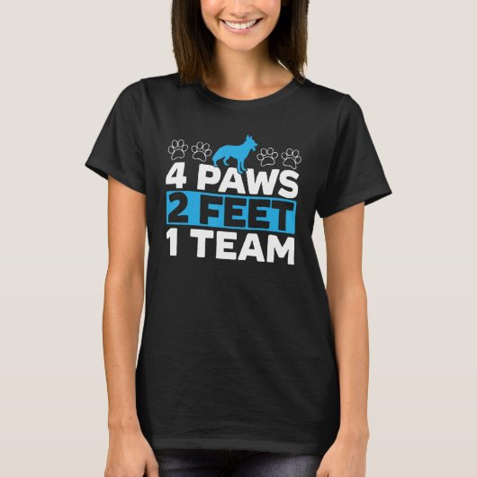 K9 Handler Police Dog Law Enforcement Police K9 Un Tシャツ (正面)
