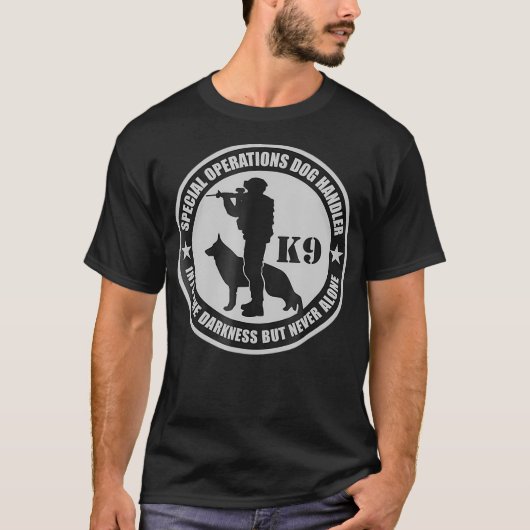 K9    Special Operations Dogハンドラ Tシャツ (正面)