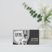 K9 Training - Dog Trainer - Canine Behaviourist 名刺 (スタンド正面)